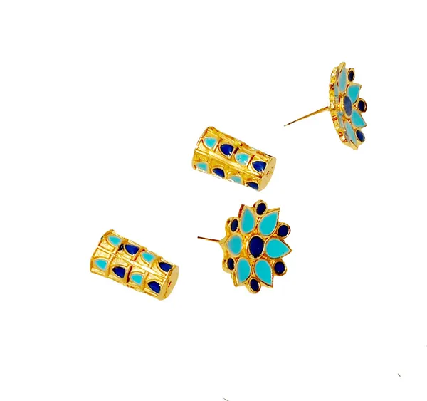 Assamese_Traditional_Thuria_Set_Copper_Stud_Earring_For_Girls_&_Women